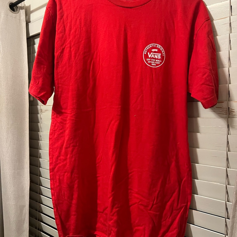 Vans Red Graphic T-Shirt